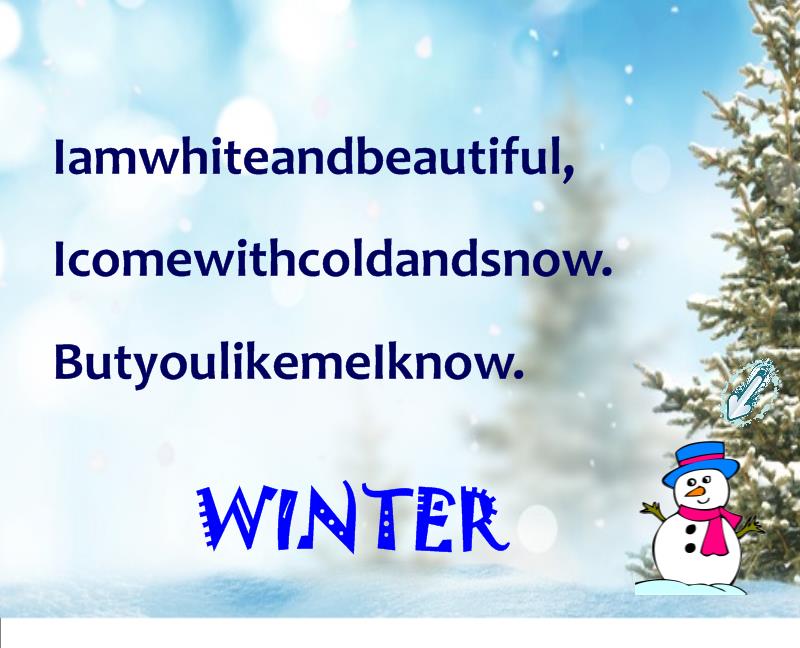 Winter Riddles